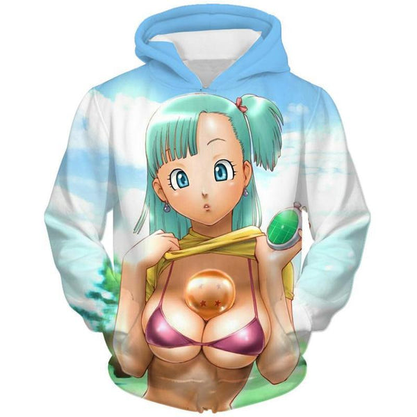 Sexy online bulma hoodie