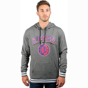 NBA Los Angeles Clippers Men's Focused Fleece Hoodie Sweatshirt Pullover