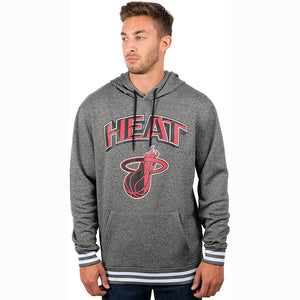 NBA Miami Heat Men's Focused Fleece Hoodie Sweatshirt Pullover