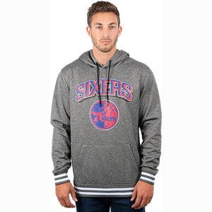 NBA Philadephia 76ers Men's Focused Fleece Hoodie Sweatshirt Pullover