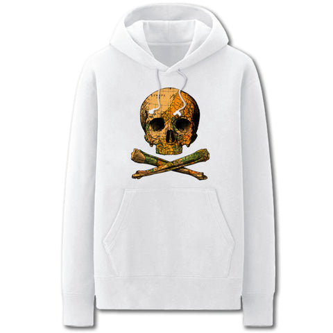 Image of Pirates of the Caribbean Hoodies - Solid Color Pirates of the Caribbean Skull Fleece Hoodie