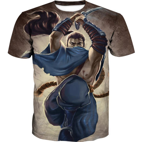 Image of League of Legends Yasuo Hoodies - Pullover Yasuo Flying Apsaras Hoodie
