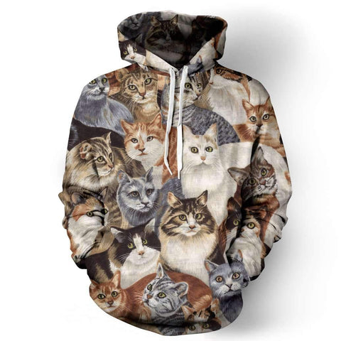 Image of Cats Hoodie