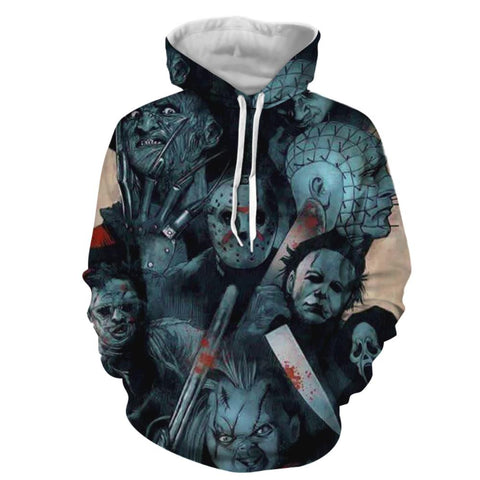 Image of Blue Nightmare - Hallowmas Hoodie