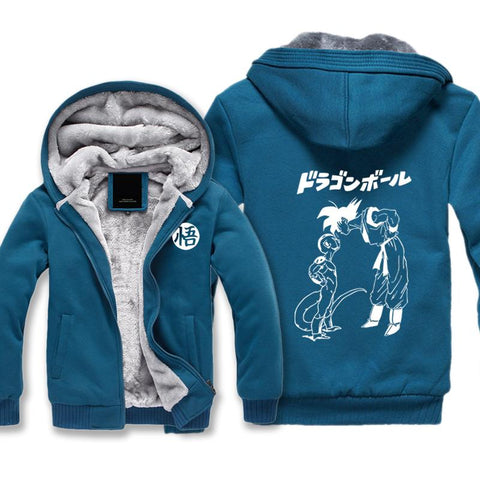 Image of Dragon Ball Z  Jackets - Goku Vs Freeza Fleece  Jacket