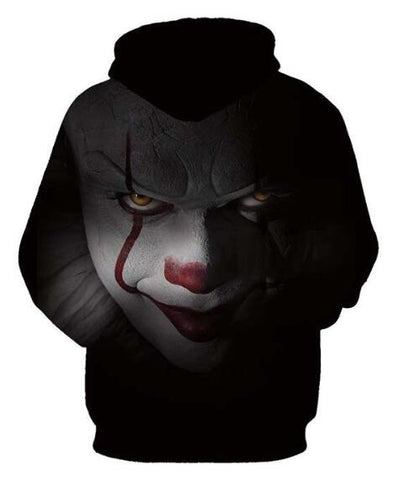 Image of Horror Clown Autumn 3D Printed Hoodies