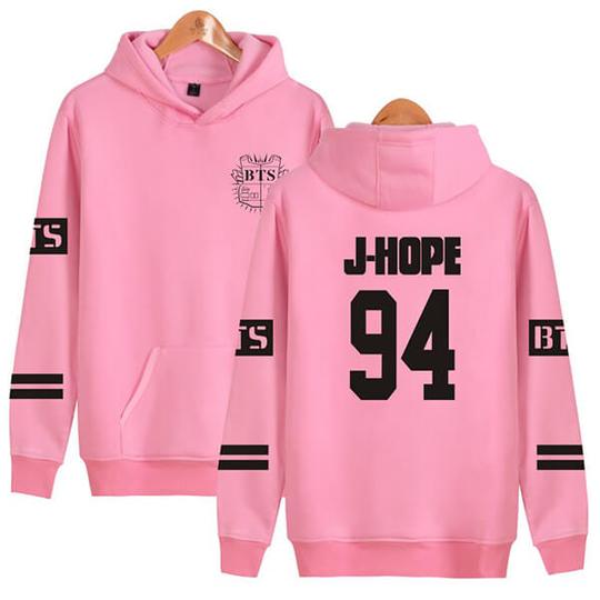 BTS Hoodie - BTS Sleeves Printed Hoodie