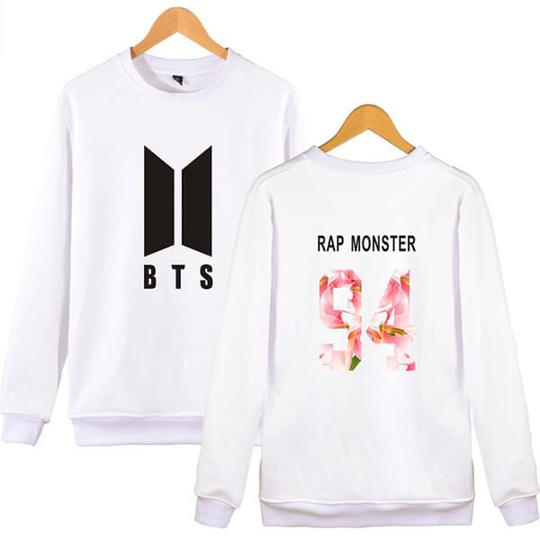 BTS Sweatshirt - RAP MONSTER Member Name Sweatshirt