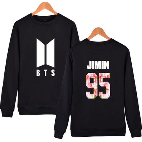 Image of BTS Sweatshirt - JIMIN Member Name Sweatshirt