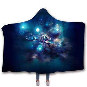 LOL Hooded Blankets - LOL Fizz Super Cool Fleece Hooded Blanket