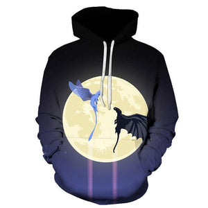 How to Train Your Dragon Hoodies - Cartoon 3D Print Hoody Sweatshirt