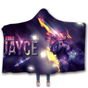 LOL Hooded Blankets - LOL JAYCE Super Cool Fleece Hooded Blanket