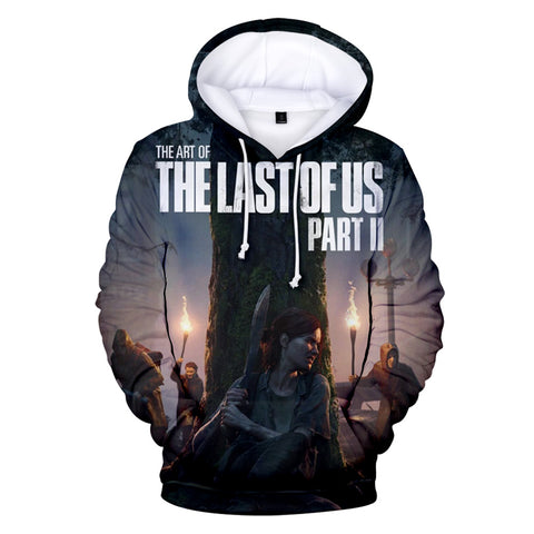 Image of Unisex 3D Hooded Sweatshirt - The Last of Us Hoodie Streetwear