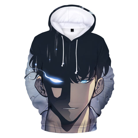 Image of Anime Solo Leveling Sung Jin Woo 3D Printed Hoodies Sweatshirts