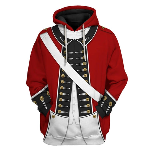 Image of Historical Personage Revolutionary War 3D Printed Cosplay Hoodie