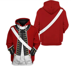 Historical Personage Revolutionary War 3D Printed Cosplay Hoodie