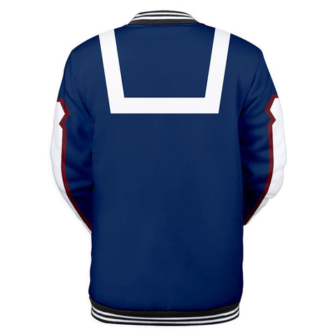 Image of Boku No Hero Academia My Hero Academia Costume Training Baseball Jacket Unisex