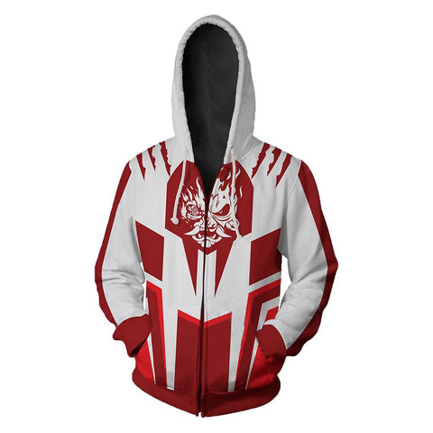 Image of Unisex Game Cyberpunk 2077 Zip Up 3D Print Hoodies