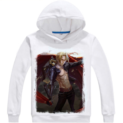 Image of Fullmetal Alchemist Hoodies - Zip Up Edward Elric Multi-style Hoodie