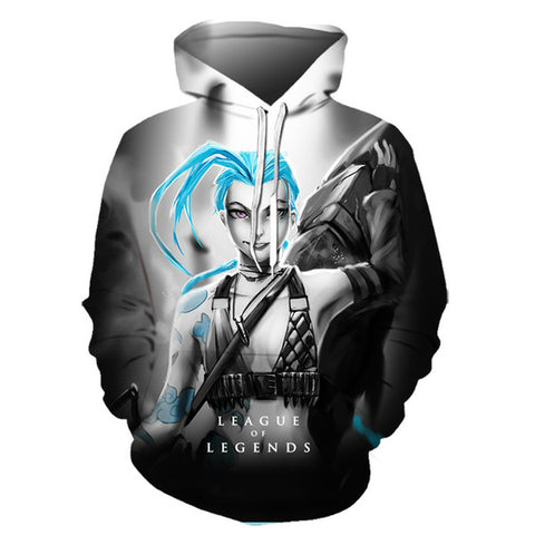 Image of 3D Printed League of legends Hoodies