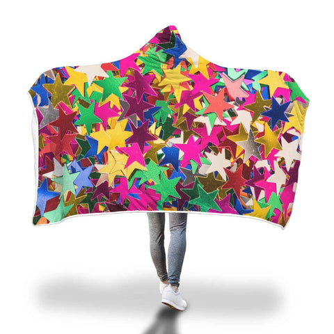 Image of Fun Hooded Blanket - You Don't Have To Be A Star Blanket