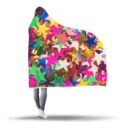 Image of Fun Hooded Blanket - You Don't Have To Be A Star Blanket