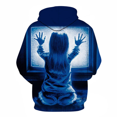 Image of Halloween Devil The Child Back 3D Printed Hoodie