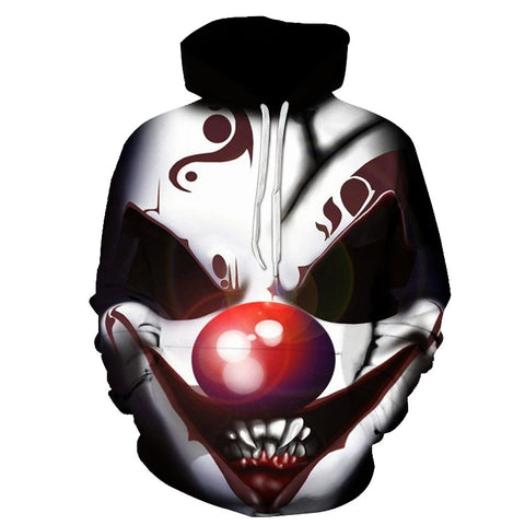 Image of Halloween Rednose Devil 3D Printed Hoodie