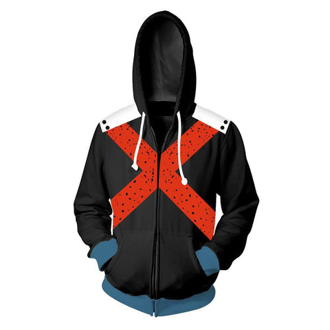 Image of My Hero Academia Classic Zip Up 3D Hoodie Jacket Sweatshirt