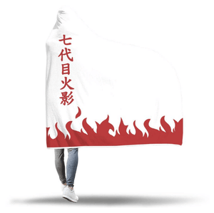 Naruto Hooded Blankets - Seventh Hokage Hooded Blanket