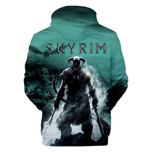 Games The Elder Scroll 3D Print Hoodie Sweatshirt