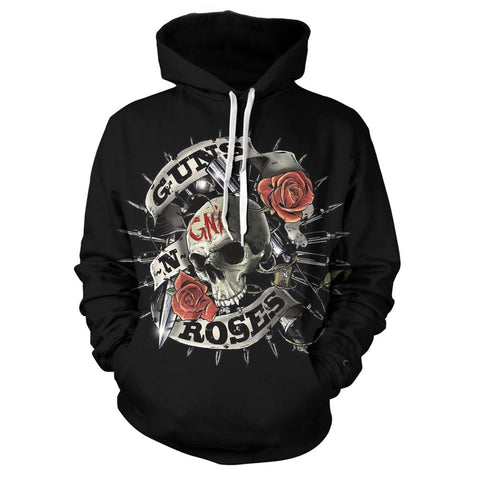 Image of New Music Hoodies—— Claasic Guns N' Roses Unisex 3D Print Hoodies