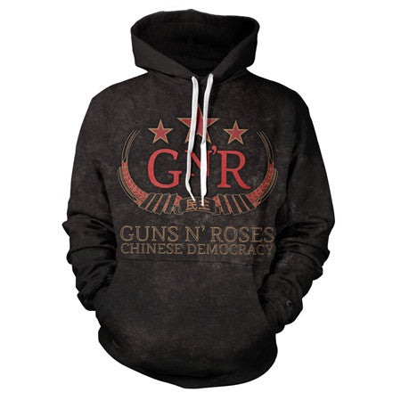 Image of New Music Hoodies—— Guns N' Roses Unisex 3D Print “Chinese Democracy” Hoodies