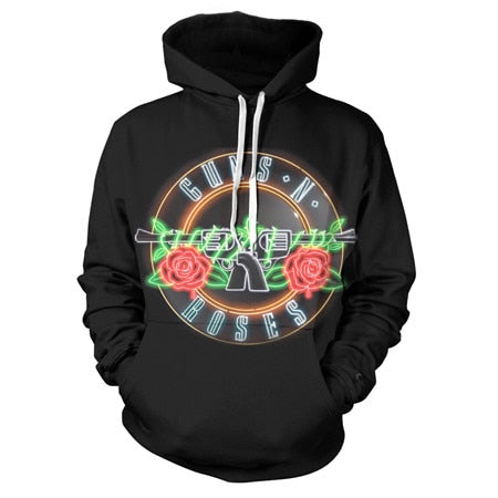 Image of New Music Hoodies—— Shiny Guns N' Roses Unisex 3D Print Hoodies