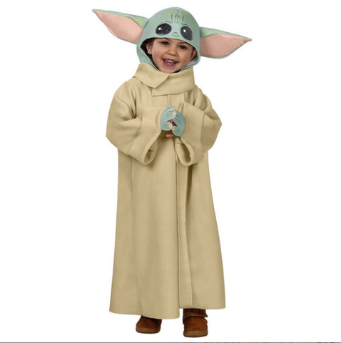 Image of Star Wars Yoda Baby Jedi Master Cosplay Costume