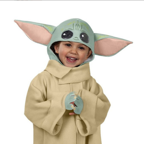 Image of Star Wars Yoda Baby Jedi Master Cosplay Costume