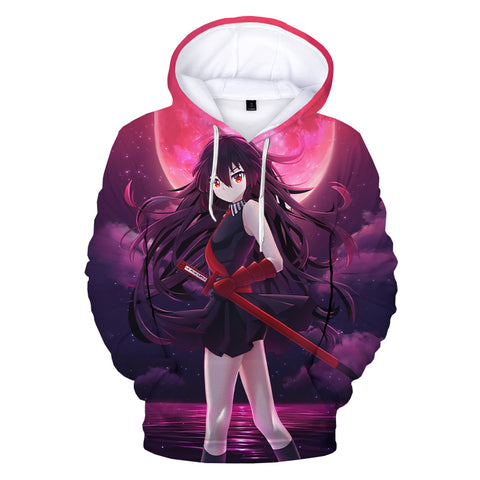 Image of Anime Akame Ga Kill 3D Printed Hoodie Sweatshirts