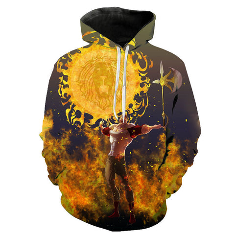 Image of Anime The Seven Deadly Sins 3D Print Hoodies Sweatshirts Pullover