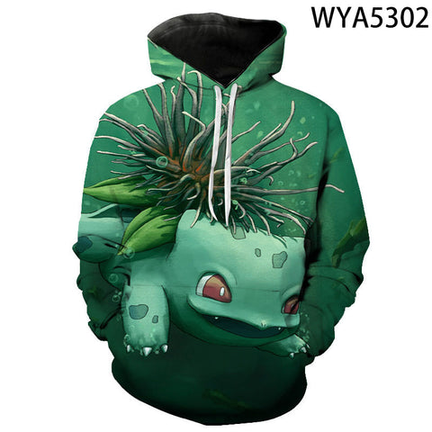 Image of Pokemon 3D Printed Hoodies Sweatshirts Pullover