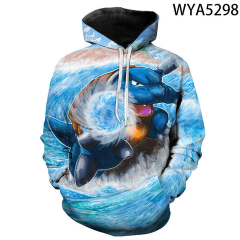 Image of Pokemon 3D Printed Hoodies Sweatshirts Pullover