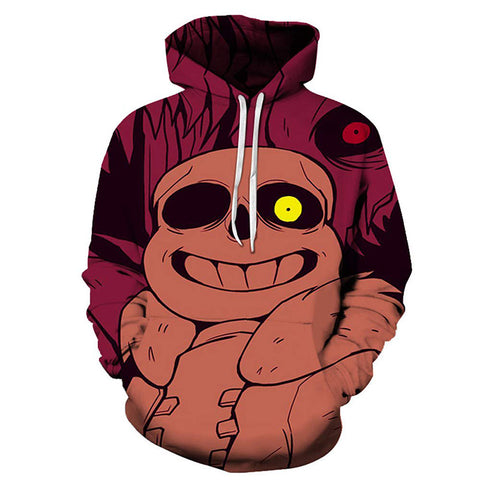 Image of 3D Printed Game Undertale Hooded Sweatshirt Pullover Hoodie