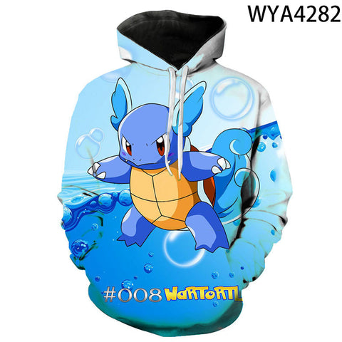 Image of Pokemon 3D printed Hoodies - Fashion Sweatshirts