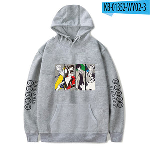Anime Bungo Stray Dogs Hoodies Sweatshirts Harajuku Hooded Streetwear Hip Hop Sweatshirts