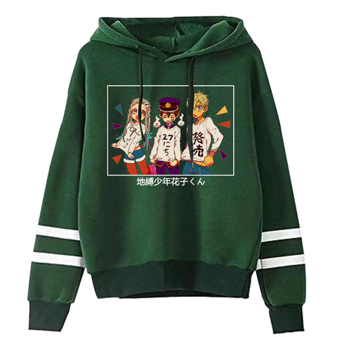 Image of Toilet-Bound Hanako-Kun Hoodies Streetwear Pullover Sweatshirt Autumn Hip Hop Hoodie Pullover