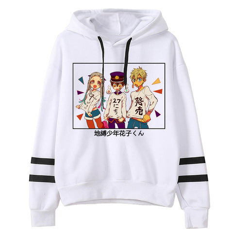 Image of Toilet-Bound Hanako-Kun Hoodies Streetwear Pullover Sweatshirt Autumn Hip Hop Hoodie Pullover