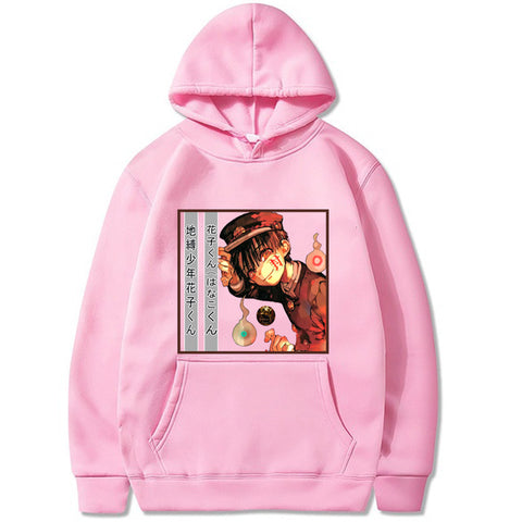 Image of Anime Toilet-bound Hanako-kun Hoodie Print Itachi Cruel Hoodie Top Unisex Sweatshirt