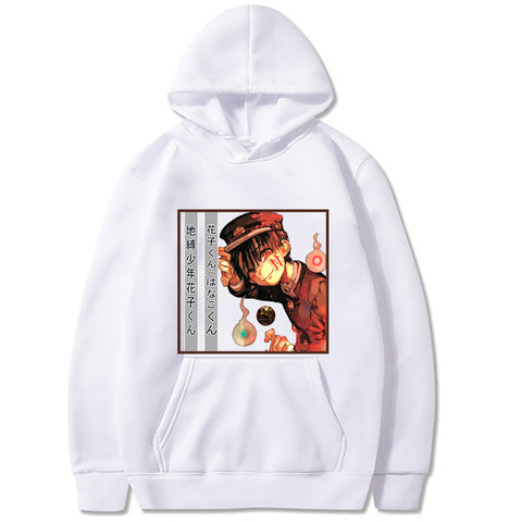 Image of Anime Toilet-bound Hanako-kun Hoodie Print Itachi Cruel Hoodie Top Unisex Sweatshirt