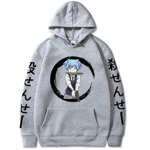 Japan Anime Assassination Classroom Hoodies Harajuku Hip Hop Pullover Sportswear