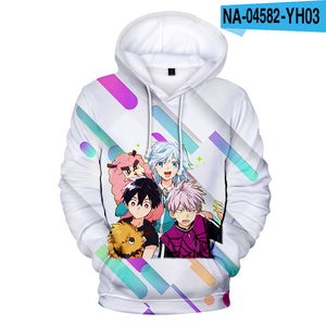 Anime Monster Incident Hoodie Sweatshirt - 3D Print Pullover