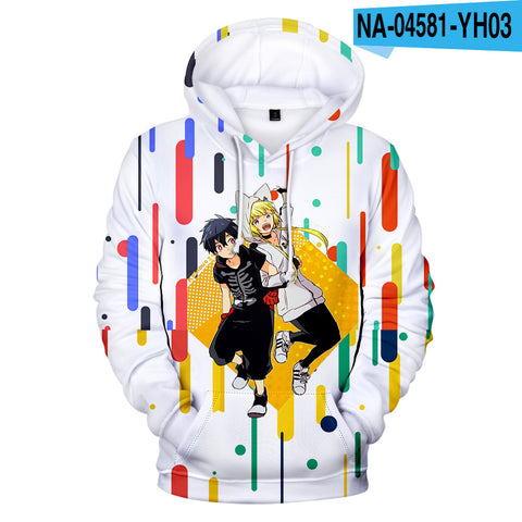 Image of Anime Monster Incident Hoodie Sweatshirt - 3D Print Pullover